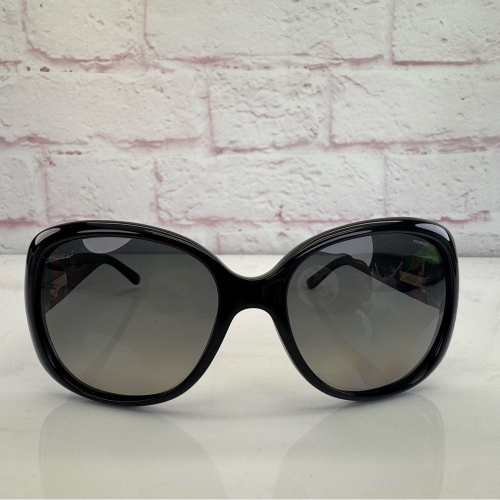 Rare Authentic Vintage Web Gucci GG 3644/S D28WJ Black 56mm Polarized Sunglasses - Picture 10 of 15